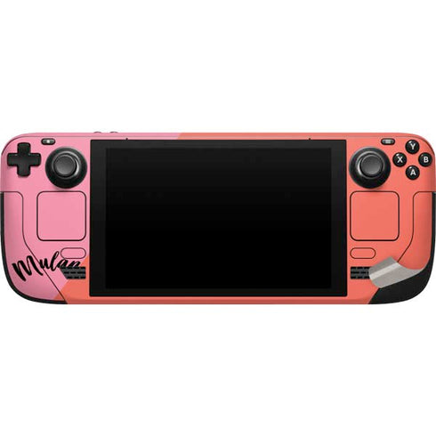 Disney Princess Mulan Art Steam Deck Handheld Gaming Computer Skin